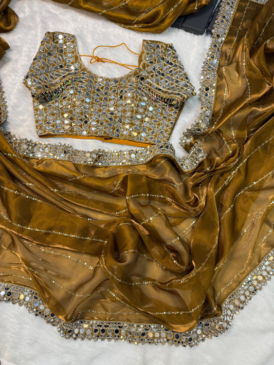 The party wear collection saree