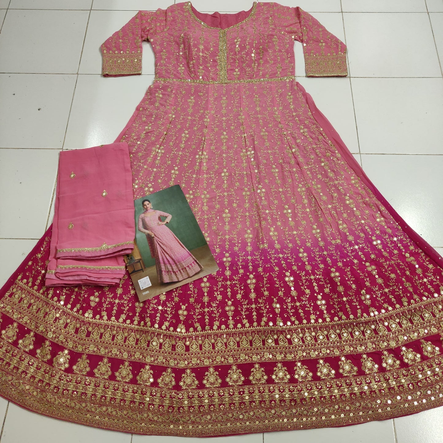 Anarkali 2 piece