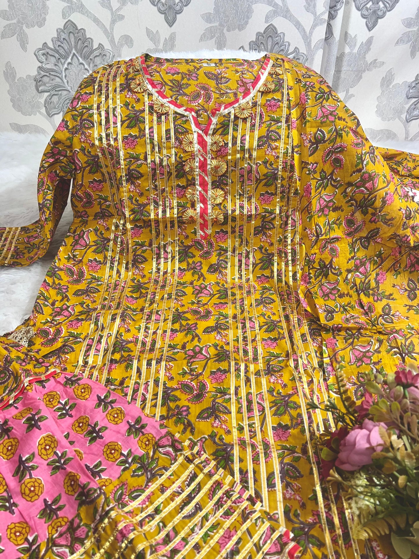 3 piece sharara set