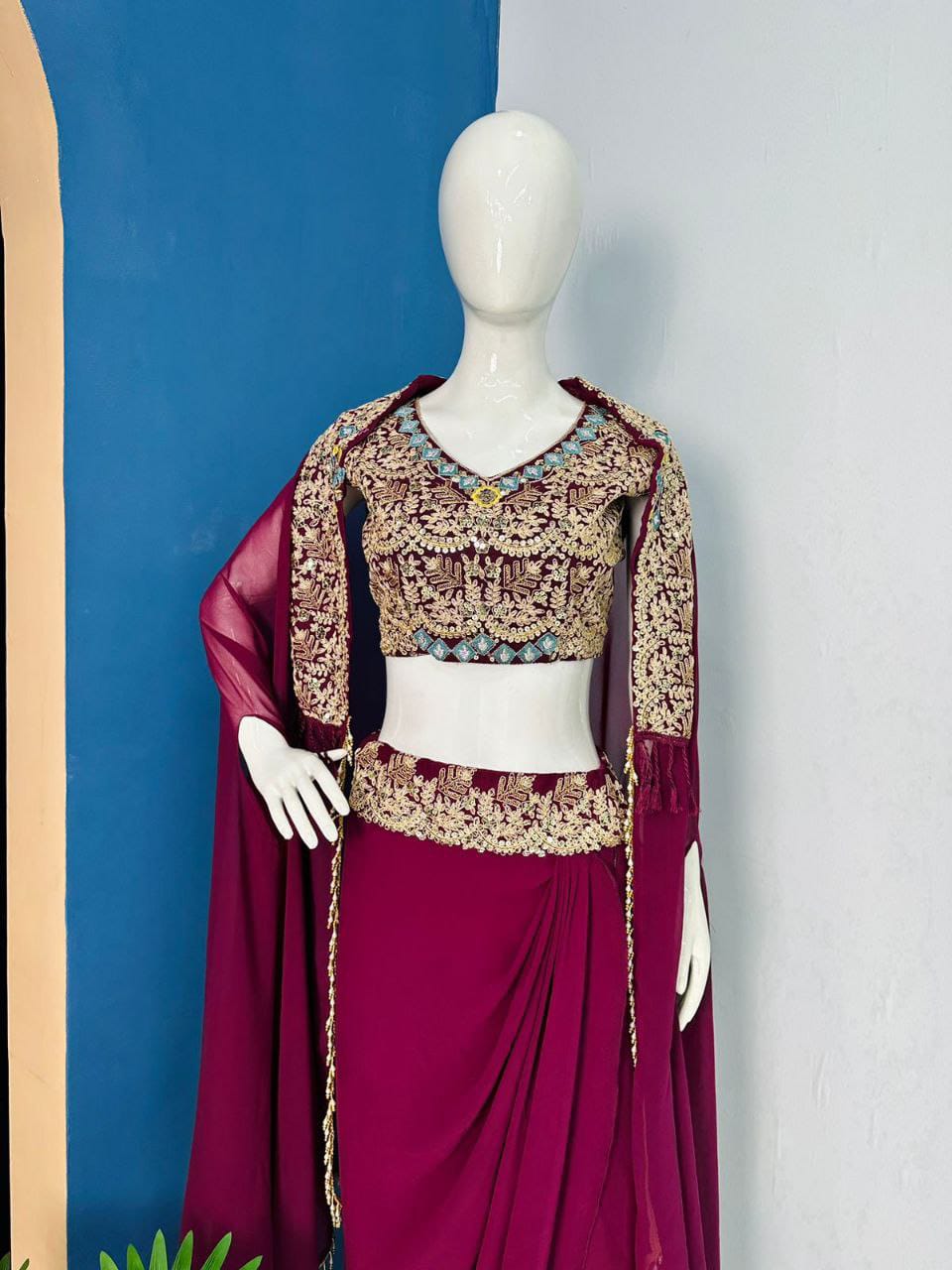 The party wear shrug set collection