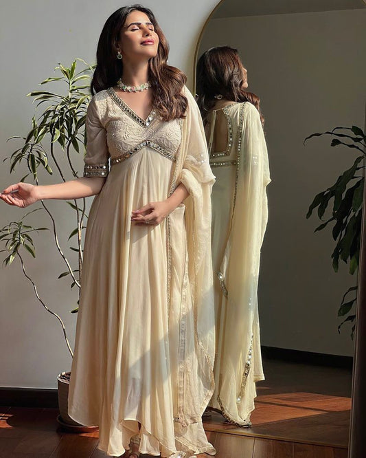 Party wear anarkali suit