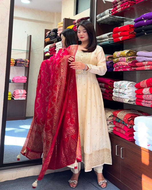 Anarkali suit set