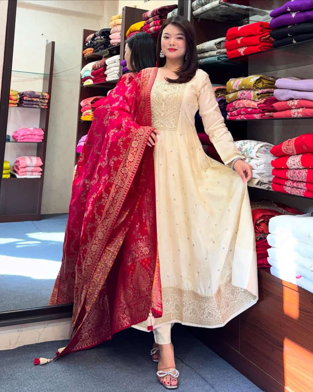 Anarkali suit set