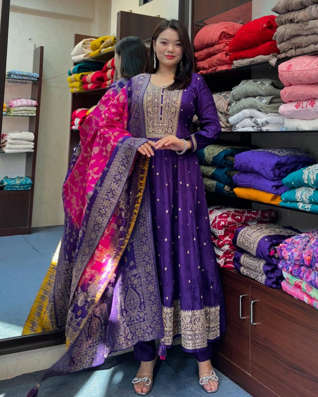 Anarkali suit set