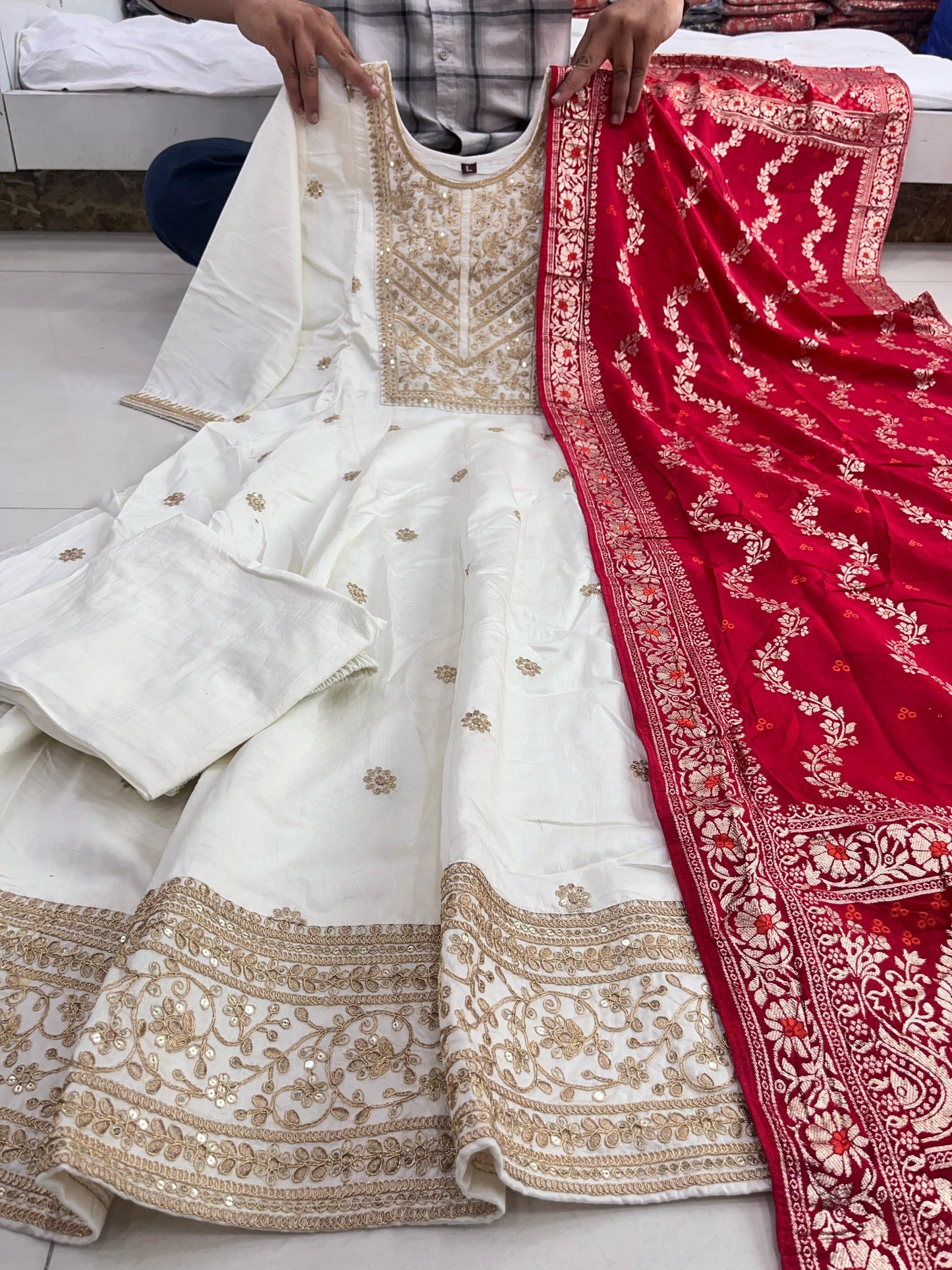 Anarkali suit set