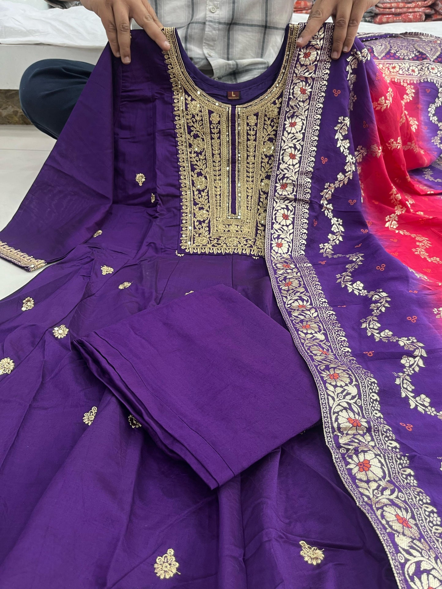 Anarkali suit set