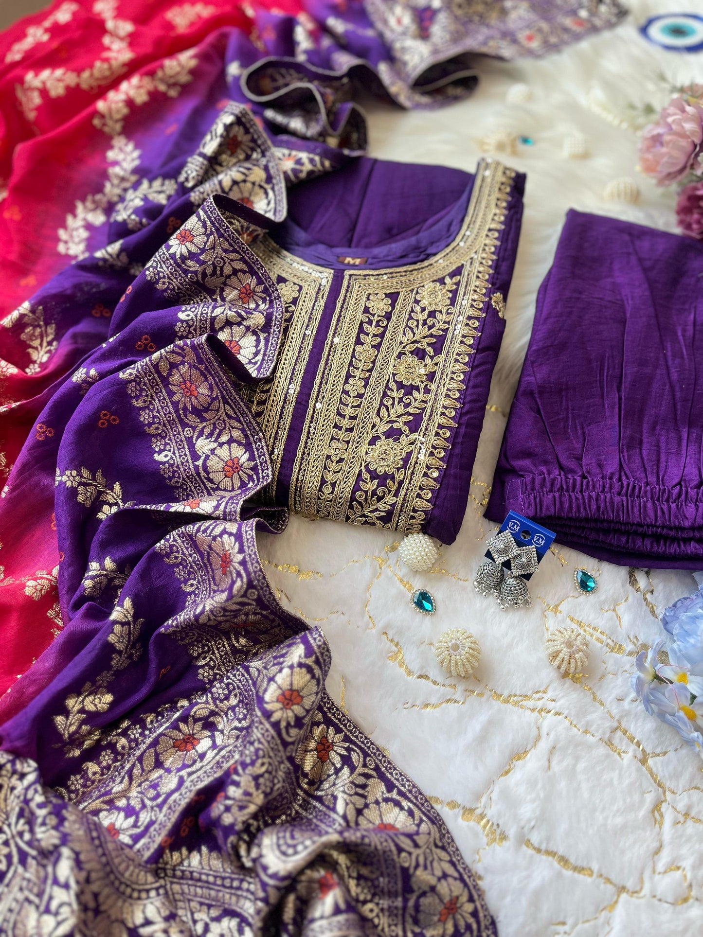 Anarkali suit set